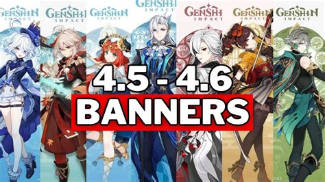 4.6 banner genshin|Version 4.6 